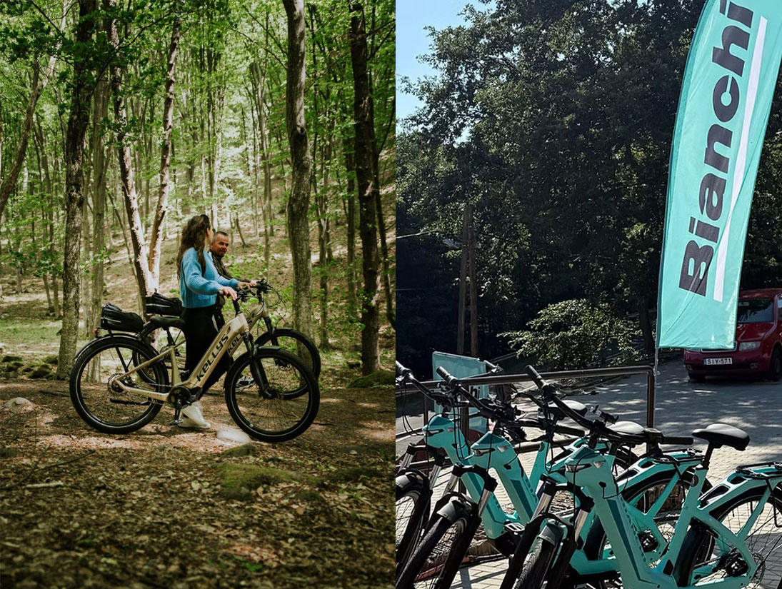 e-bike bérlés